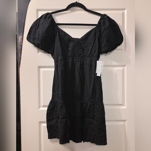 XXS-XL Abound Babydoll Mini Dress In Black